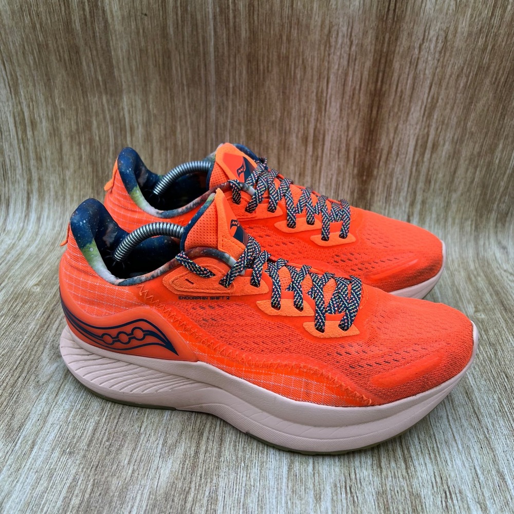 Saucony Endorphin Shift 2 Womens Size 8 Orange Speedroll Running Shoes S10689-45